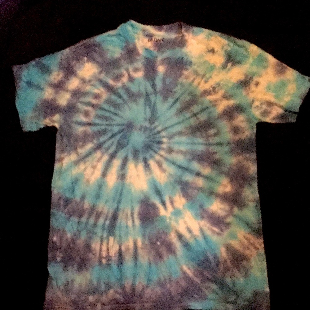 Blue tie dye  T-shirt